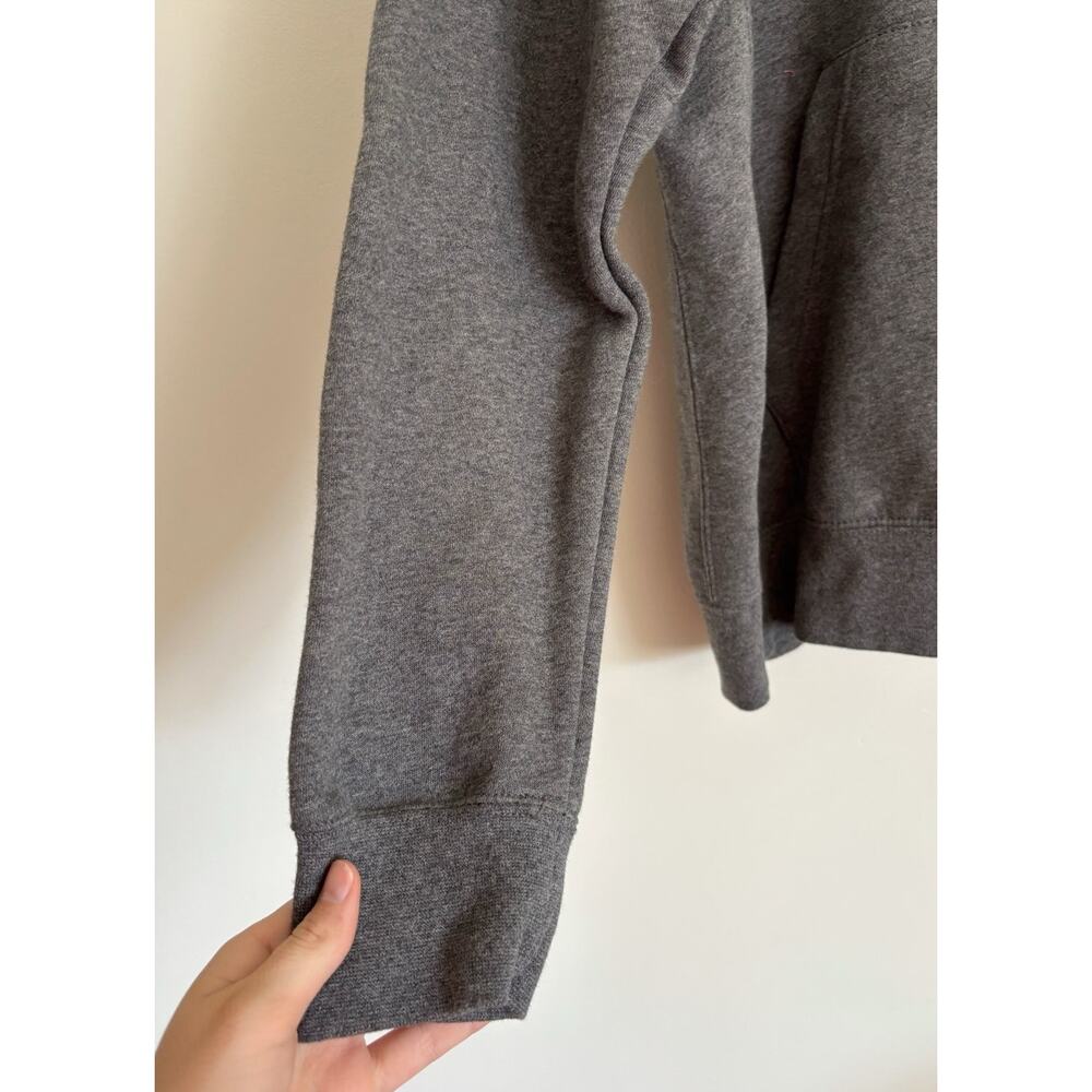 Dark Grey Nike Men's Cotton Hoodie Sweatshirt M - Picture 3 of 5